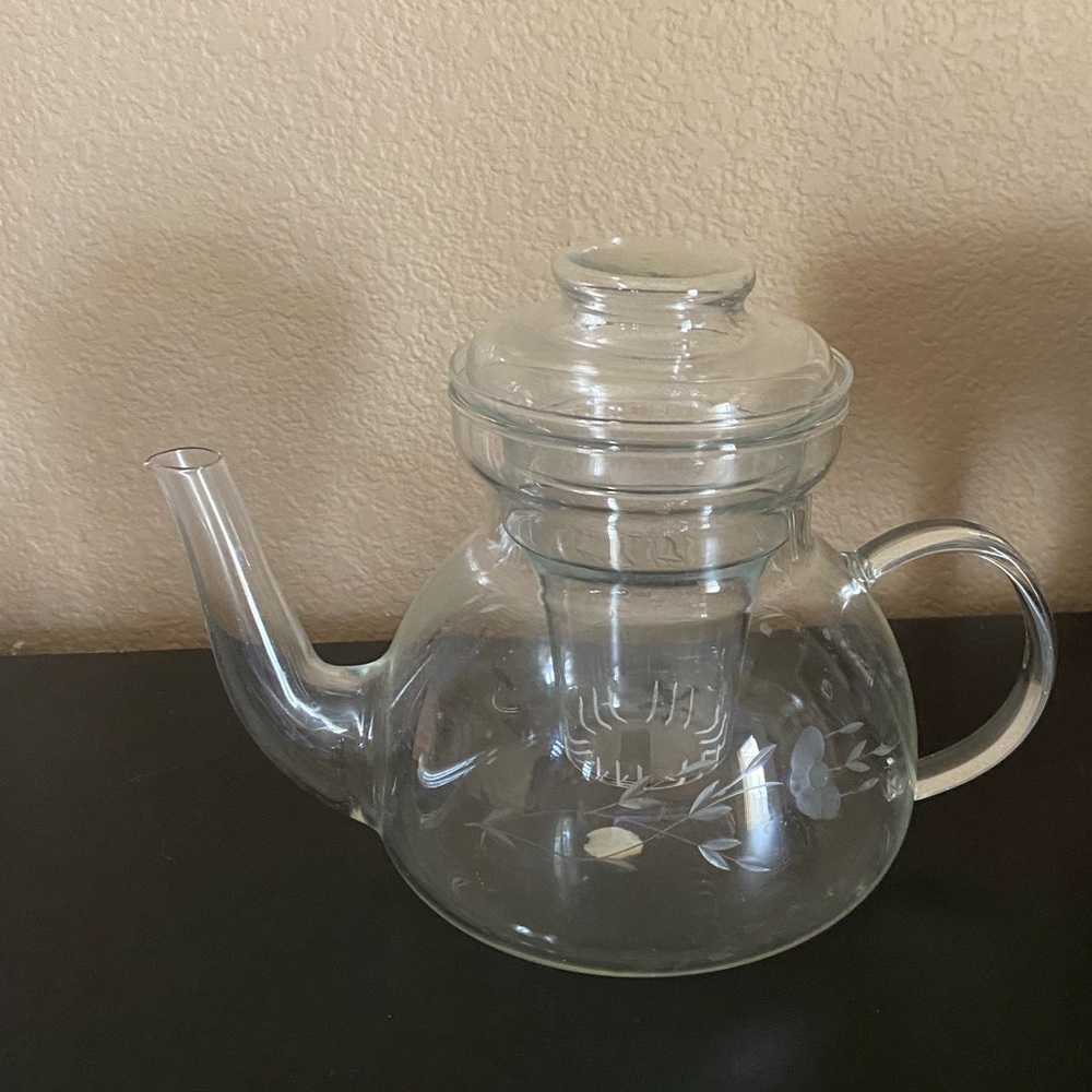 Princess House Heritage Teapot with Infuser